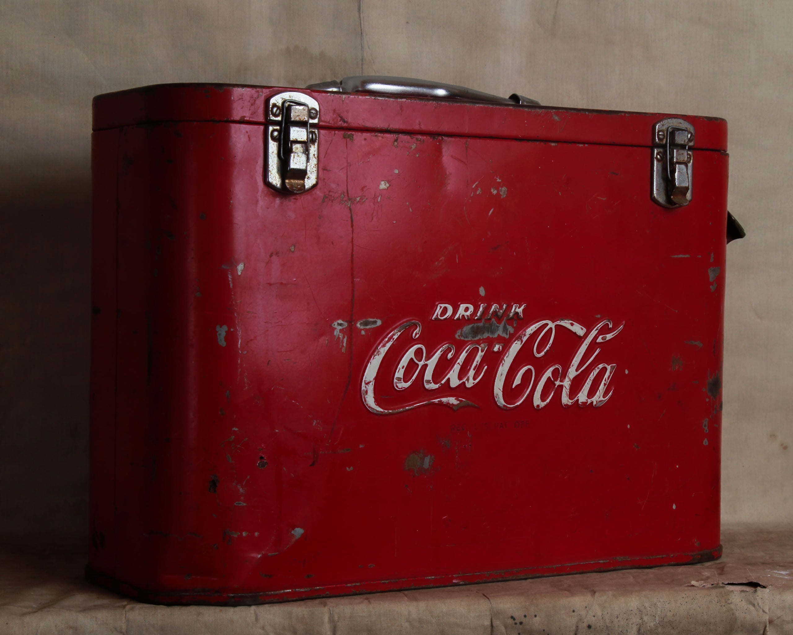 Coca Cola airline cooler Heimwee Antiques